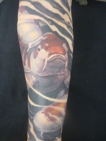 Tattoos - koi from another view - 48949